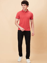 Being Human Polo Collar Short Sleeves T-shirt