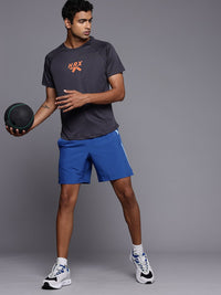 HRX by Hrithik Roshan Brand Logo Printed Rapid-Dry Training or Gym Sports T-shirt