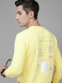 THE BEAR HOUSE Men Typography Printed Slim Fit Pure Cotton T-shirt