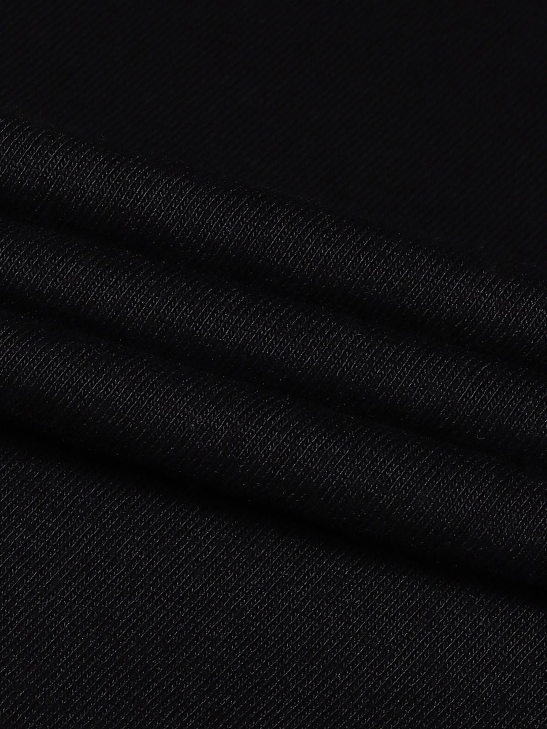 Bewakoof Men Black Printed Round Neck Pure Cotton T-shirt