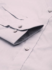 Raymond Self Design Slim Fit Pure Cotton Formal Shirt