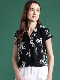 DressBerry Floral Printed Casual Shirt