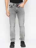 Being Human Men Low Distress Heavy Fade Slim Fit Jeans