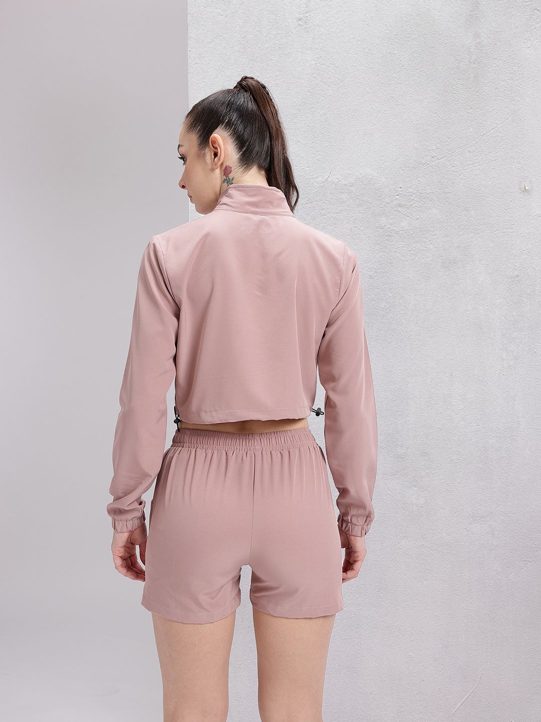 HRX by Hrithik Roshan Brand Logo Detail Rapid-Dry Running Tracksuit