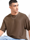 HIGHLANDER Men Drop-Shoulder Sleeves T-shirt