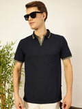 Thomas Scott Men Solid Polo Collar T-shirt