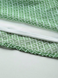 all about you Printed Semi-Sheer Fit & Flare Dress