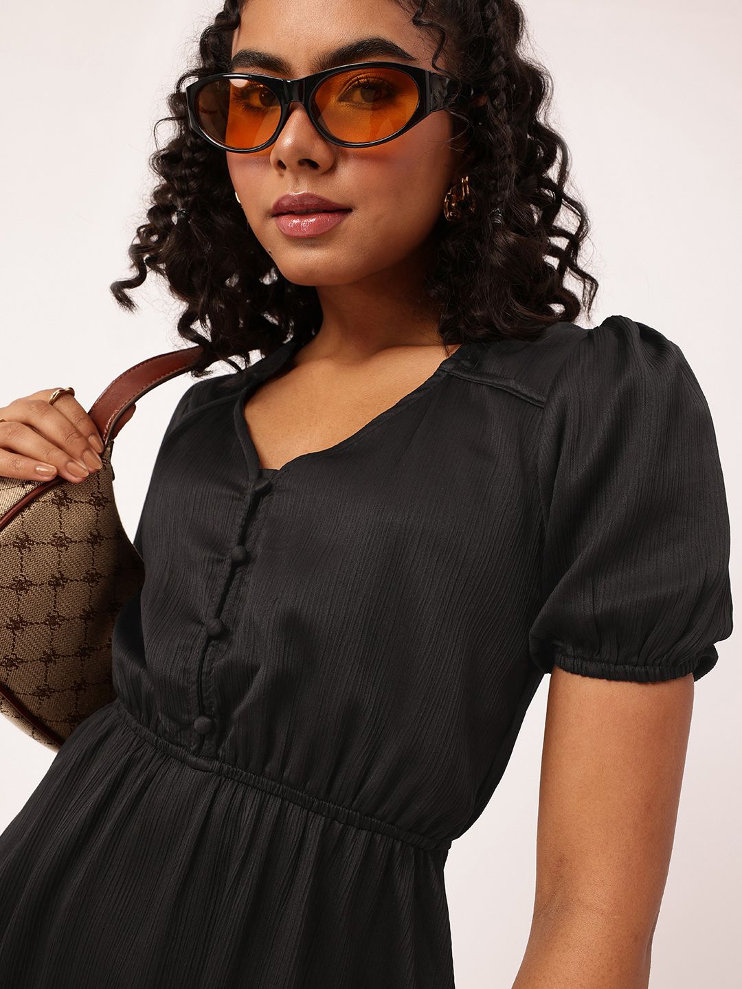 DressBerry The Perfect LBD Effortless Tiers Dress