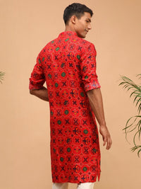 VASTRAMAY Men Ethnic Motifs Printed Kurta