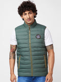 SPYKAR Mock Collar Puffer Jacket