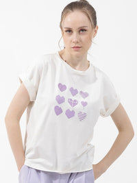 RAREISM Conversational Printed Extended Sleeves T-shirt