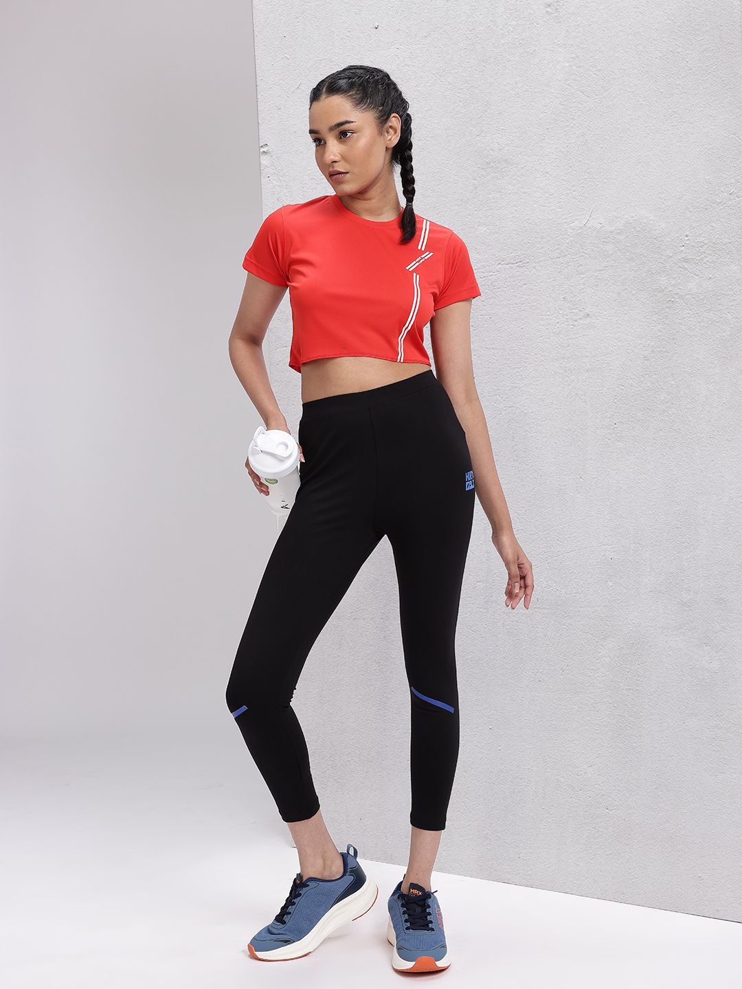 HRX by Hrithik Roshan Rapid-Dry Crop Training T-shirt