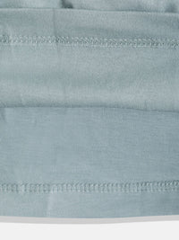 Moms Love Infant Boys Pure Cotton Printed Dungarees with Solid T-shirt