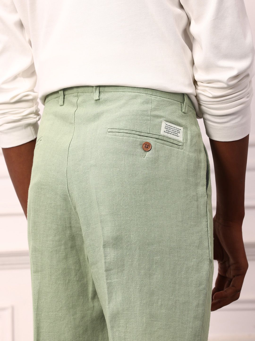 Mr Bowerbird Men Regular Fit Trousers