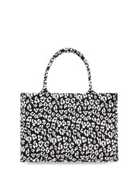 Berrylush Animal Printed Structured Shopper Tote Bag