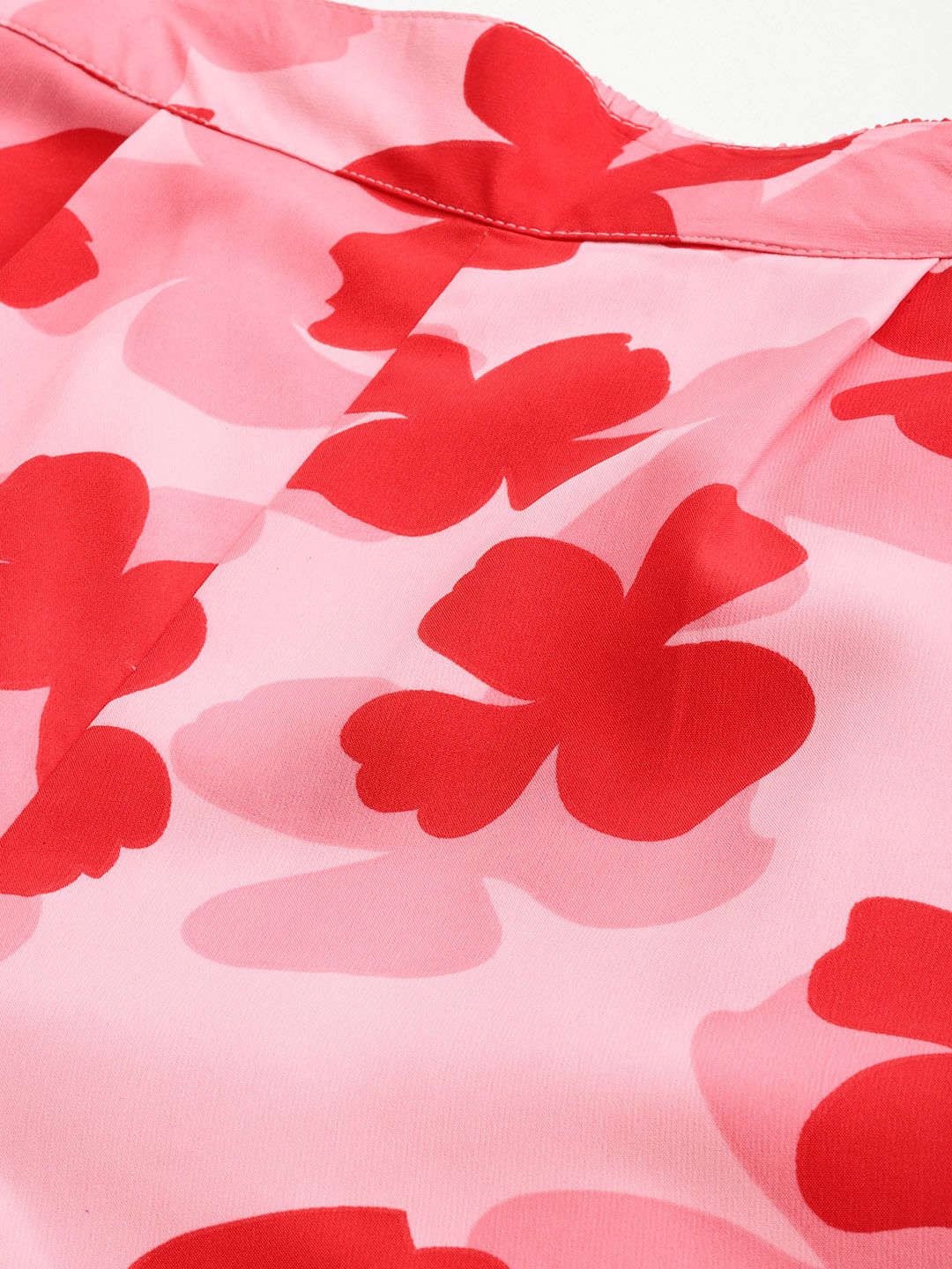 DressBerry Women It-Girl Florals Flared Trousers