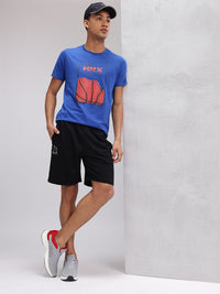 HRX by Hrithik Roshan Lifestyle Spider-Man Print Indigo T-shirt