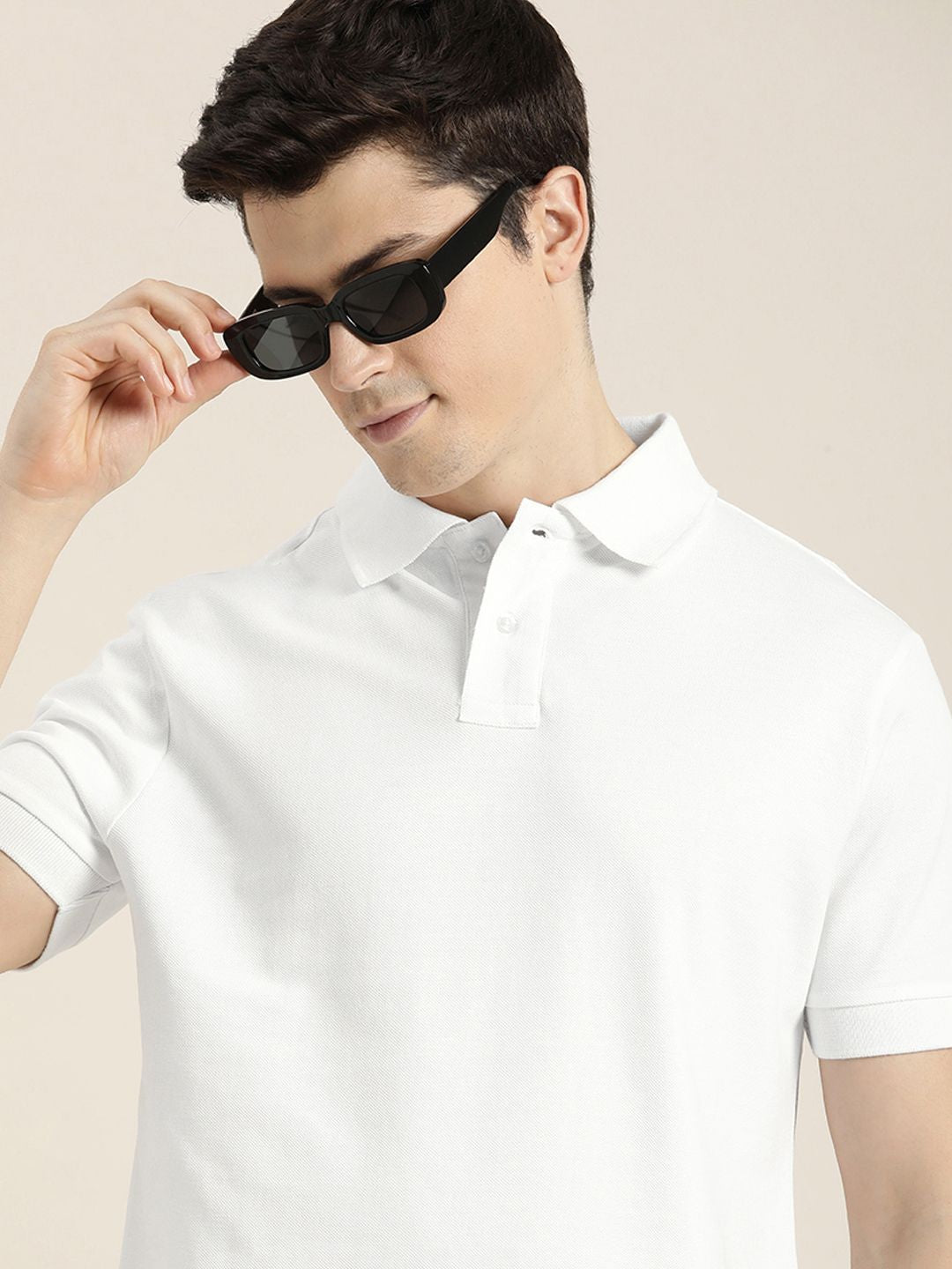 DILLINGER Men Solid Regular Fit Polo Collar T-shirt