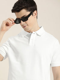 DILLINGER Men Solid Regular Fit Polo Collar T-shirt