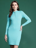 DressBerry High Neck Bodycon Dress