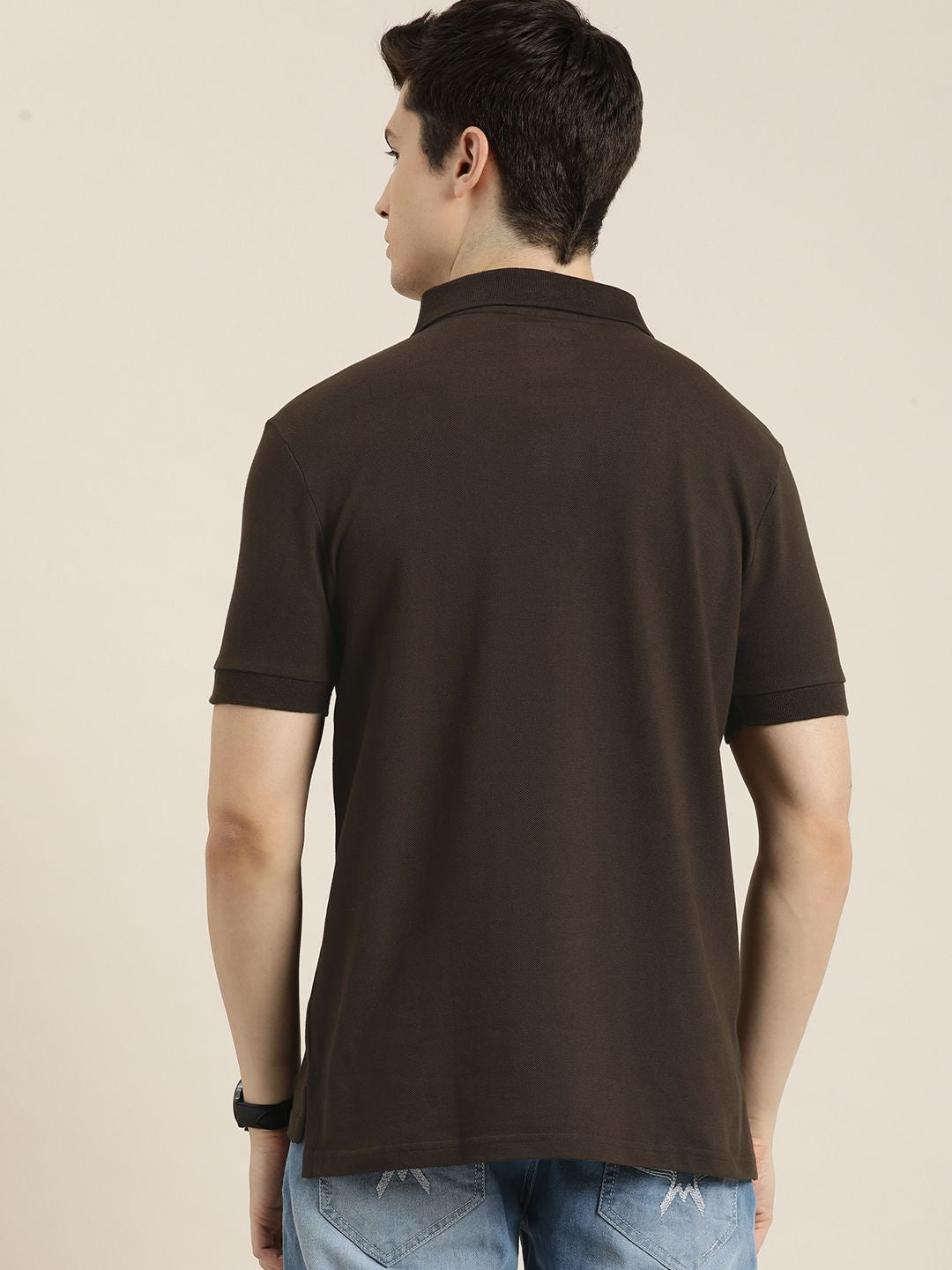 DILLINGER Men Polo Collar Pure Cotton T-shirt