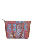 ZOUK Multicoloured Ethnic Motifs Mandala Printed Structured Tote Bag
