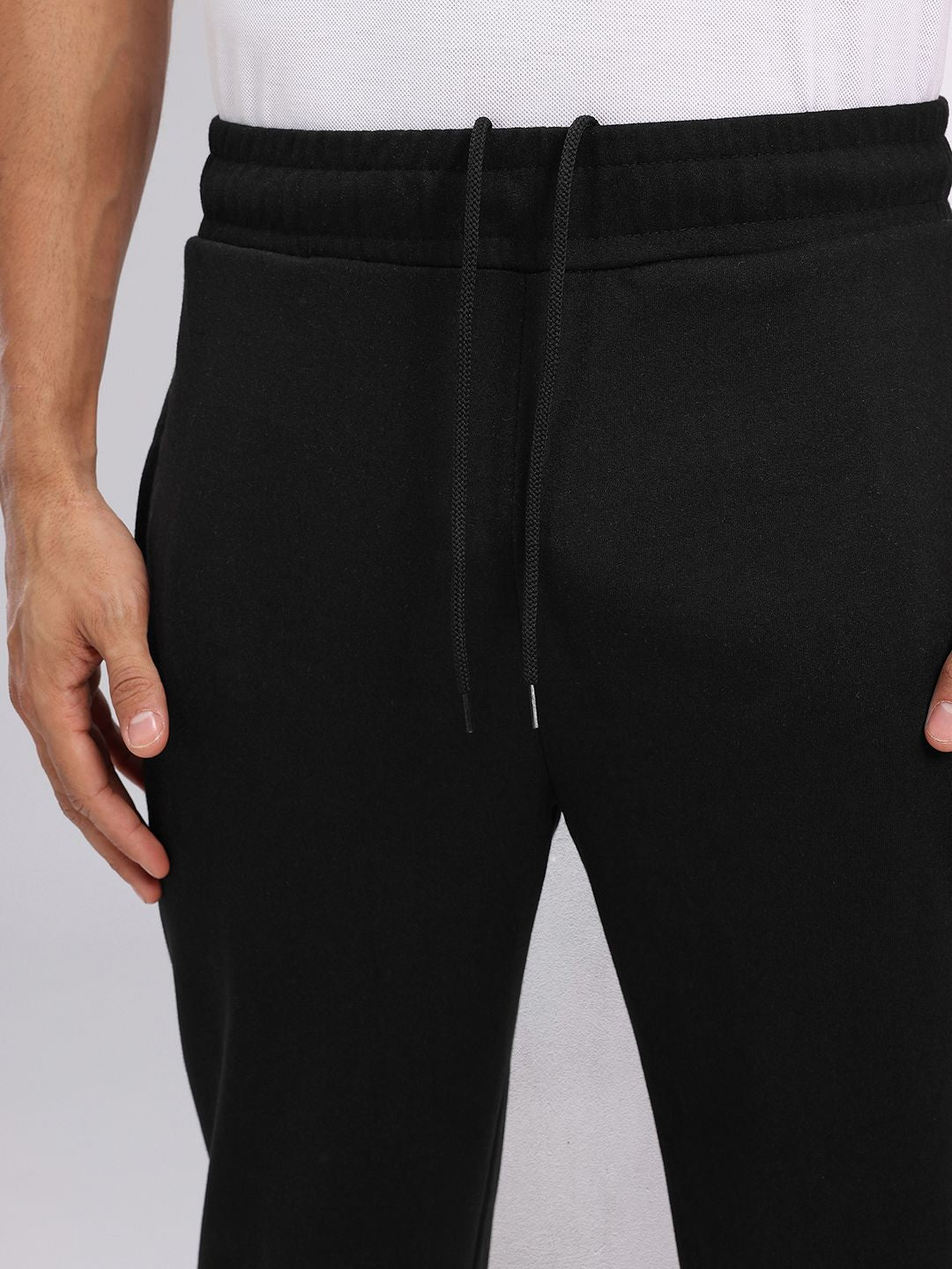 HRX by Hrithik Roshan Men Typography Printed Detail Mid-Rise Lifestyle Track Pants