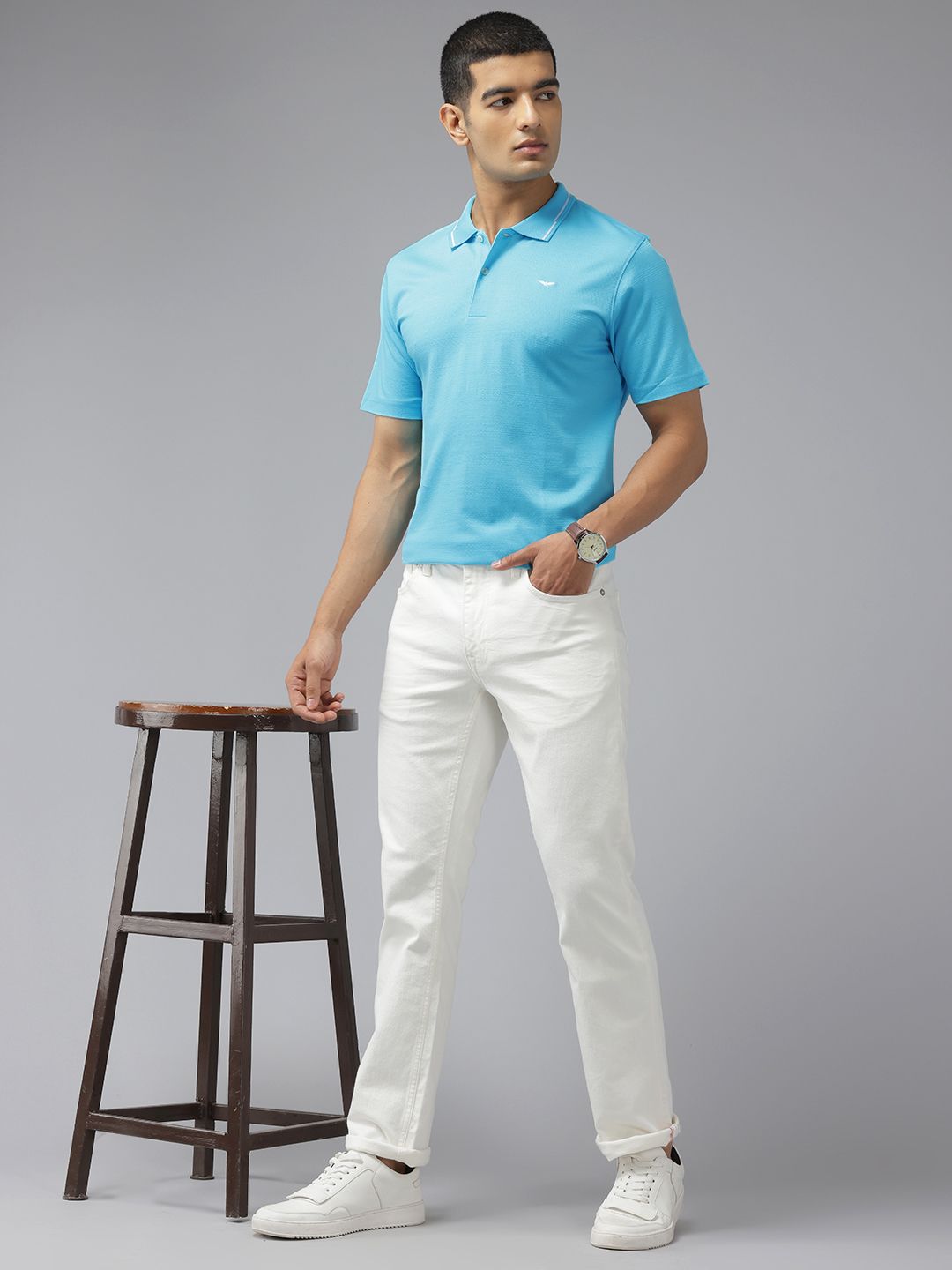 Park Avenue Polo Collar Slim Fit T-shirt