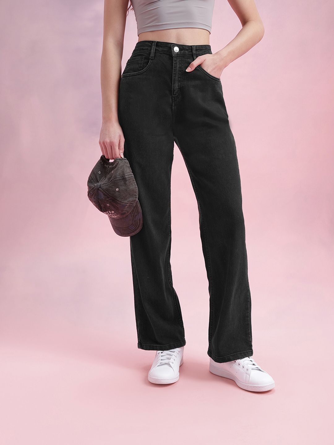 DressBerry Women Straight Fit Jeans