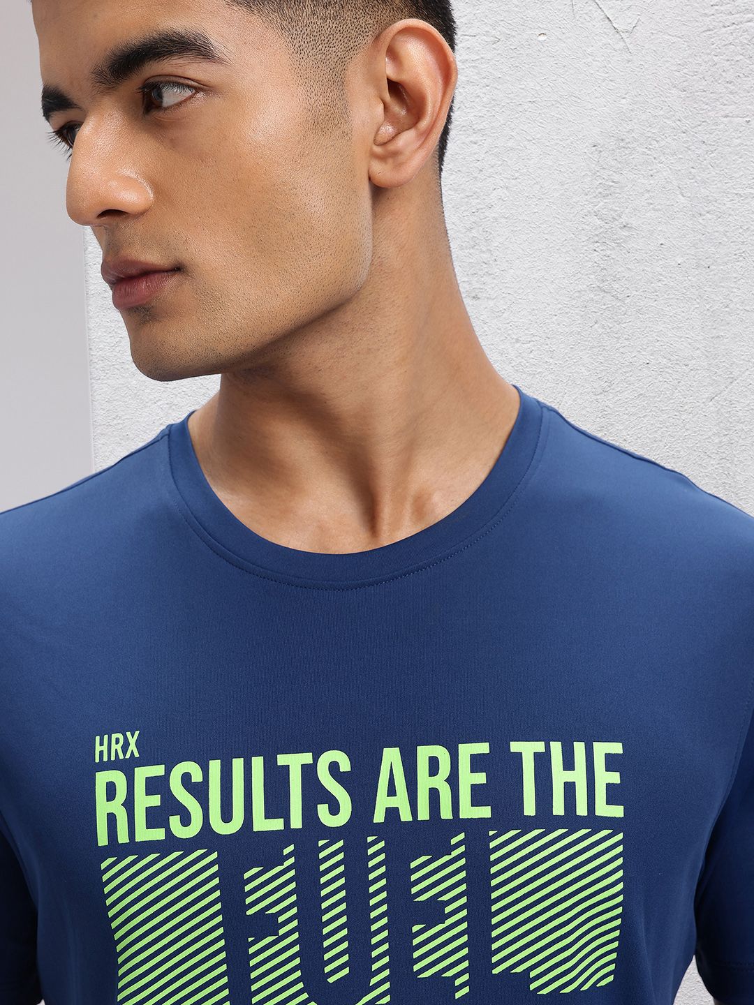 HRX by Hrithik Roshan Typography Print Regular Fit Training T-shirt