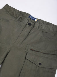 Bene Kleed Men Relaxed Mid-Rise Plain Pure Cotton Cargos