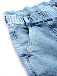 all about you Women Mom Fit High-Rise Light Fade Stretchable Jeans