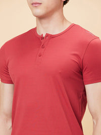 Being Human Henley Neck T-shirt