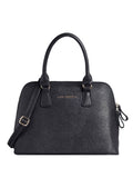 Lino Perros Black Solid Handheld Bag