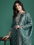 Indo Era Ethnic Motifs Embroidered Kurta with Trousers & With Dupatta