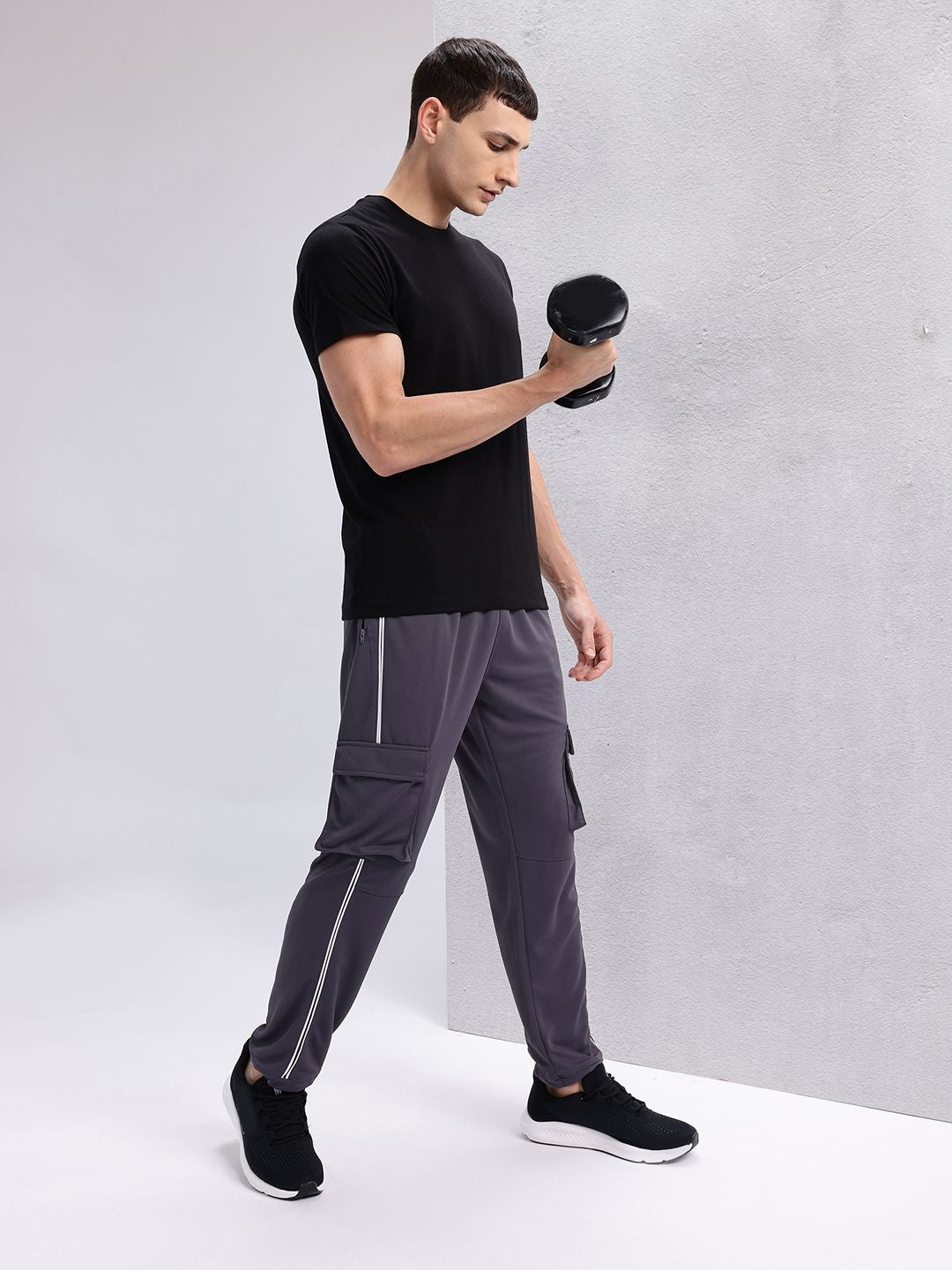 HRX by Hrithik Roshan Men Typography Printed Training T-shirt