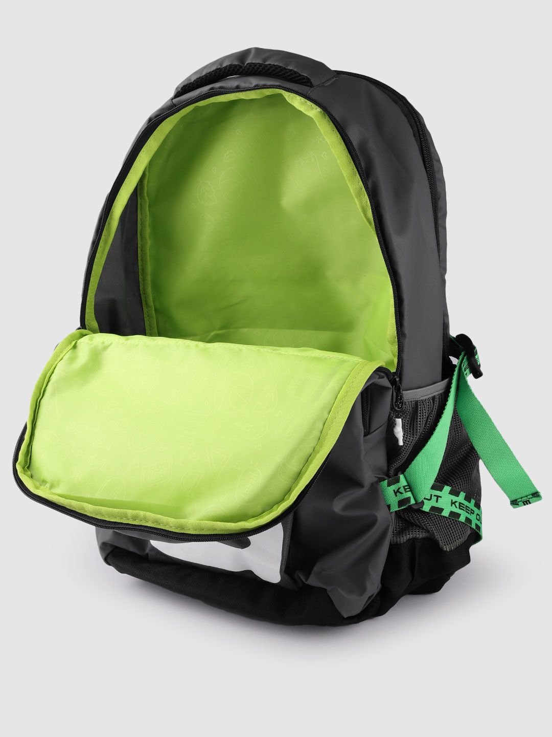 Gear Unisex Brand Logo Print Anti-Theft Backpack- 40.61 L