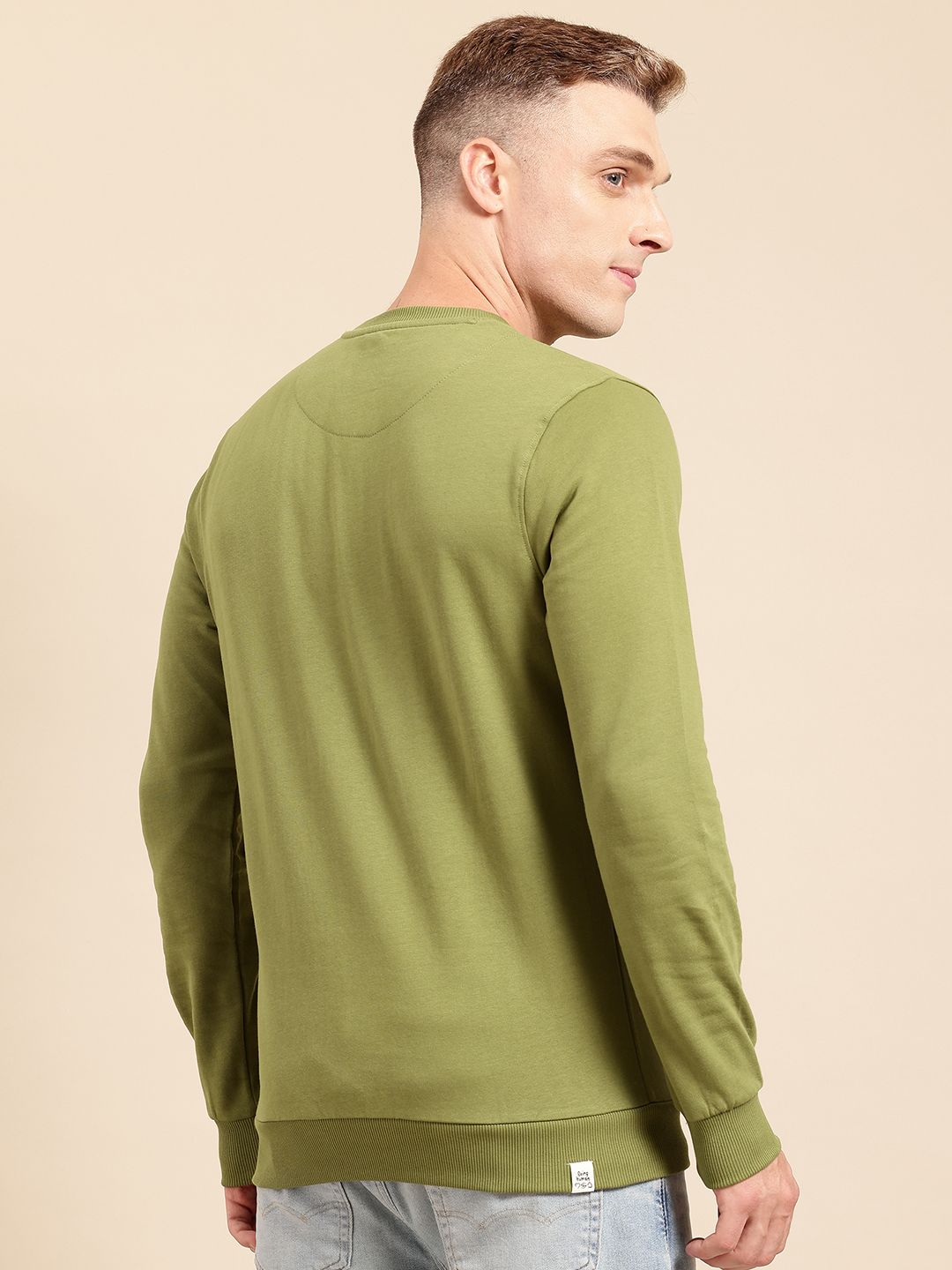 Being Human Men Pure Cotton Sweatshirt