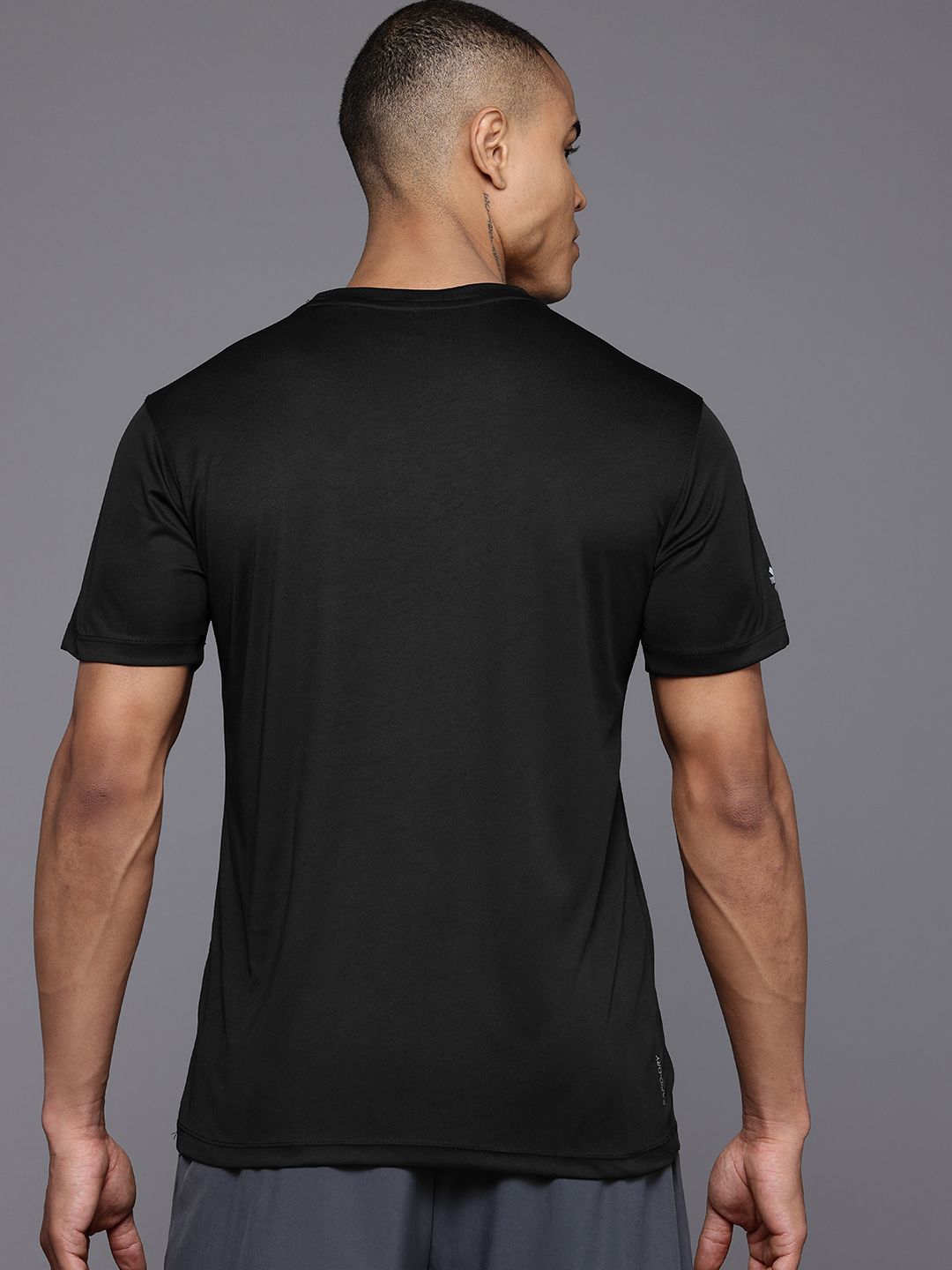 HRX by Hrithik Roshan Printed Antimicrobial Running T-shirt