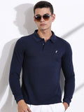 Thomas Scott Men Solid Polo Collar T-shirt