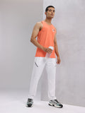 HRX by Hrithik Roshan Men Rapid-Dry Mid-Rise Regular Fit Running Track pants