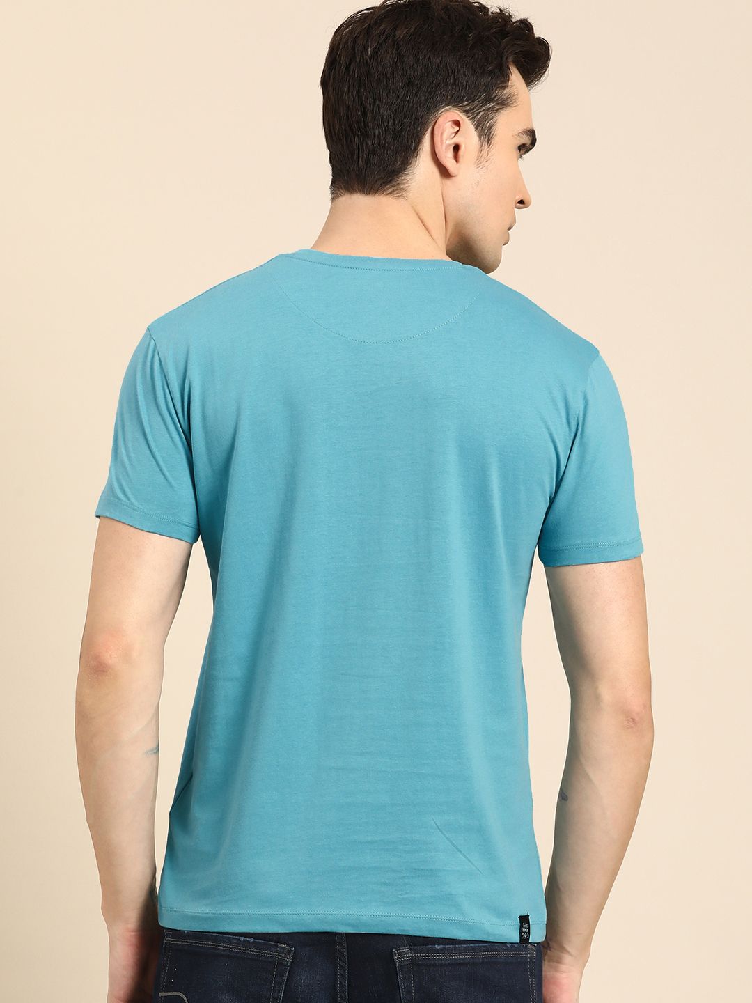 Being Human Men Graphic & Brand Logo Print Pure Cotton T-shirt