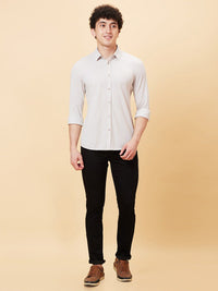 Being Human Slim Fit Spread Collar Long Sleeves Casual Shirt