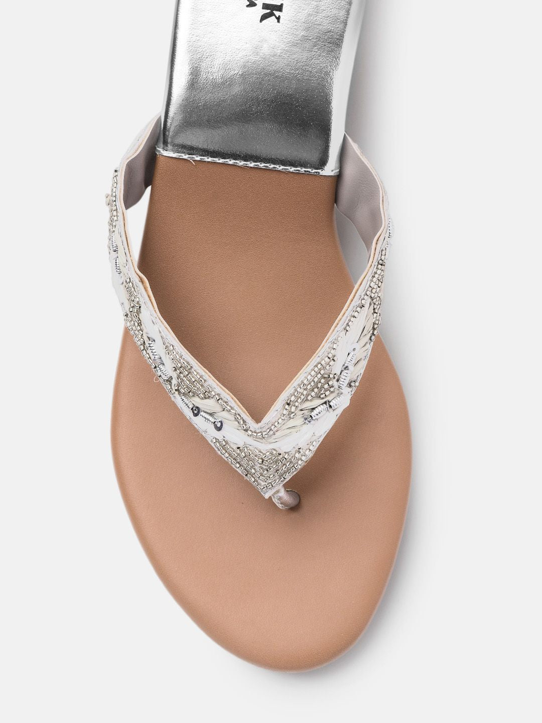 Anouk Women Embellished T-Strap Heels