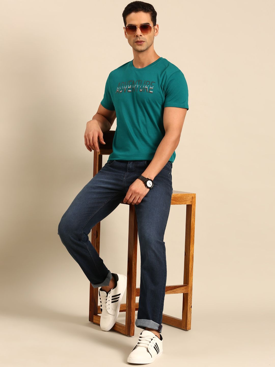 Being Human Graphic Printed Pure Cotton T-shirt