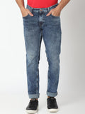 SPYKAR Men Blue Relaxed Fit Low-Rise Light Fade Jeans
