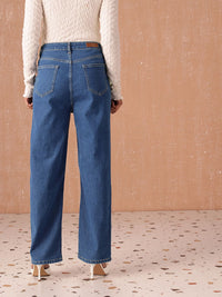 all about you Women Straight Fit High-Rise Stretchable Jeans