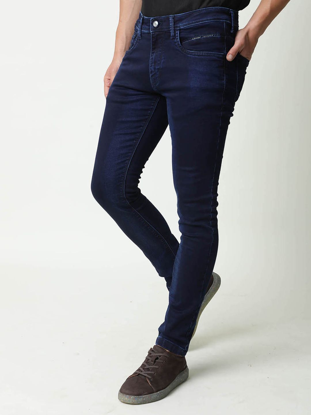 RARE RABBIT Men Dobe Slim Fit Stretchable Jeans