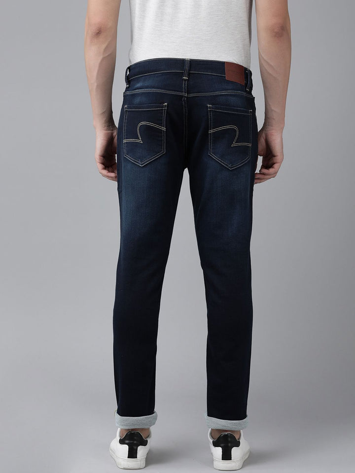 SPYKAR Men Skinny Fit Low-Rise Light Fade Stretchable Jeans