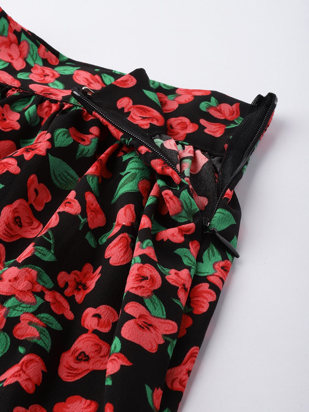 DressBerry Women Eye Catching Floral print A-Line Maxi Skirt